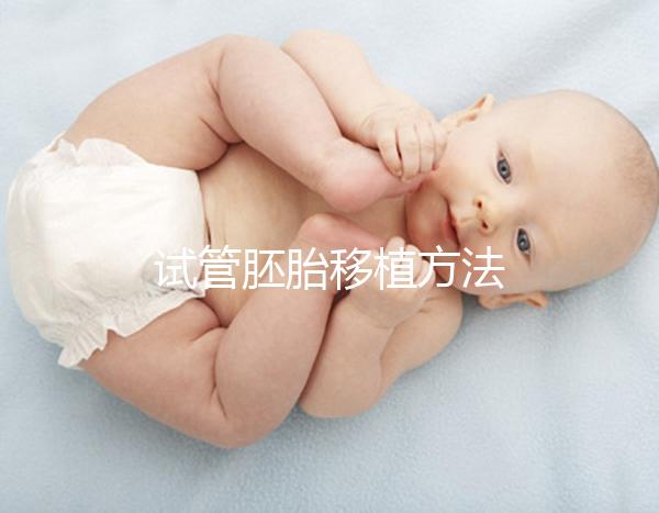 試管胚胎移植方法
